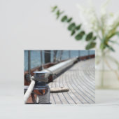 Segelseil Postkarte (Stehend Vorderseite)