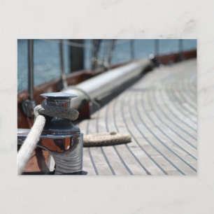 Segelseil Postkarte