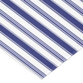 Segelstreifen Blau Vertikal Tischdecke (Schrägansicht)