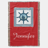 Segelszene Decke (Vorderseite Vertikal)