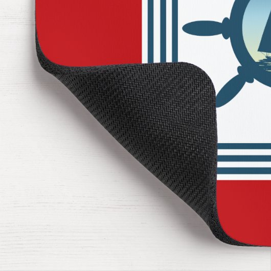 Segelszene Mousepad (Ecke)