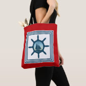 Segelszene Tasche (Von Nahem)
