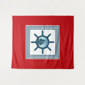 Segelszene Wandteppich (Vorderseite (Horizontal))