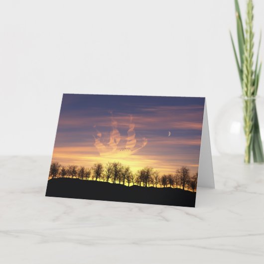 Segelt die Night Sky Card Karte (Vorderseite)