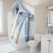 Segelt einfach duschvorhang (Beispiel)