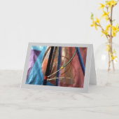 "Segelt " Karte (Gelbe Blume)