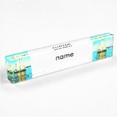 Segeltafel Namensplakette