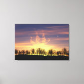 Segelte die Night Sky Canvas Print Leinwanddruck (Vorderseite)