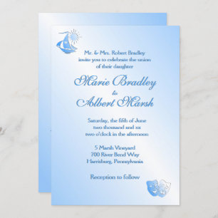 Segeltheater Einladung zur Hochzeit