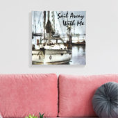 Segeltheater für Nautic Leinwanddruck (Insitu (Wohnzimmer))