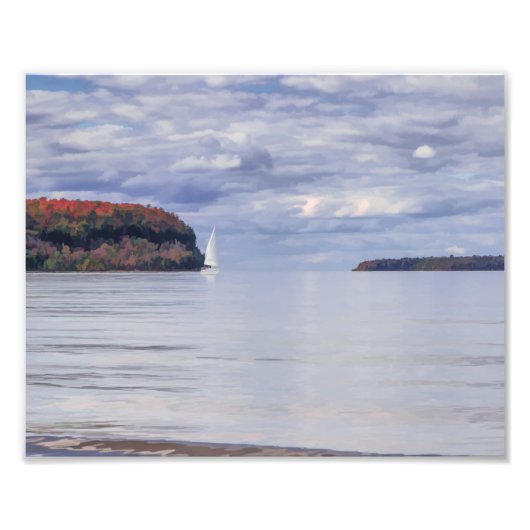 Segeltor-Landkreis Fotodruck (Vorne)