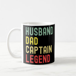 Segeltörn Vater Captain Legend Vintag Retro Kaffeetasse