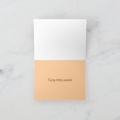 Segeltörns auf der Sunset Retirement Card Karte (Innenseite)