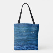Segeltörns über die Wave auf einem Tasche (Rückseite)