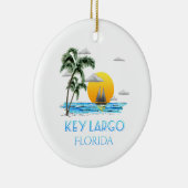 Segeltreiber Largo Florida Keys Keramik Ornament (Rechts)
