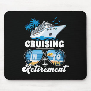 Segelurlaub Kreuzfahrt in den Ruhestand Mousepad