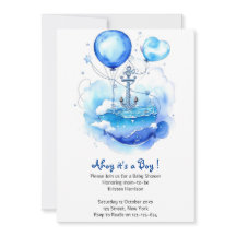 Segelweg zur Freude: Nautical Baby Shower