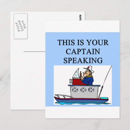 Segelwitz Postkarte (Vorne/Hinten)