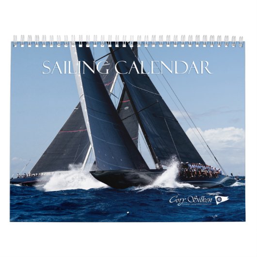 Segelyachten Kalender von Cory Silken (Titelbild)