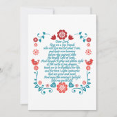 Segen 33 einladung (Vorderseite)