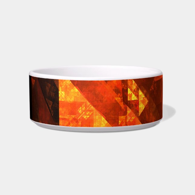 Segen Abstrakt Art Cat Bowl Napf (Links)