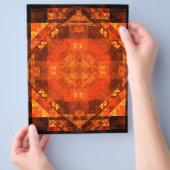 Segen Abstrakt Art Flyer (Hand)