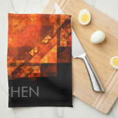Segen Abstrakt Art Kitchtuch Handtuch (Viertel Falte)