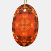 Segen Abstrakt Art Oval Ornament (Links)