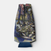 Segen am Samstag, Hafen Insel, Bahamas Flaschenkühler (Rückseite)