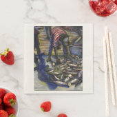 Segen am Samstag, Hafen Insel, Bahamas Serviette (Beispiel)