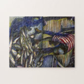 Segen am Samstag, Hafen Insel Puzzle (Horizontal)