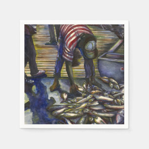 Segen am Samstag, Hafen Insel Serviette