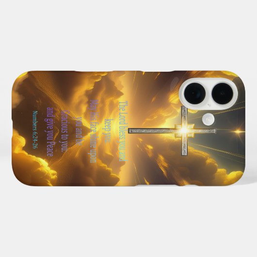 Segen Case-Mate iPhone Hülle (Rückseite (Horizontal))