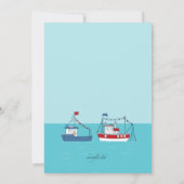 Segen der Flotteneinladung Einladung (Rückseite)