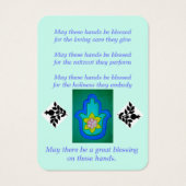 Segen der Handkarte (Rückseite)