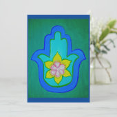 Segen der Hands Large Group Card Dankeskarte (Stehend Vorderseite)