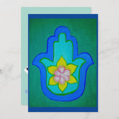 Segen der Hands Large Group Card Dankeskarte (Vorne/Hinten)