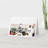 Segen der Haustiere in der spanischen Stadt Karte (Vorderseite)