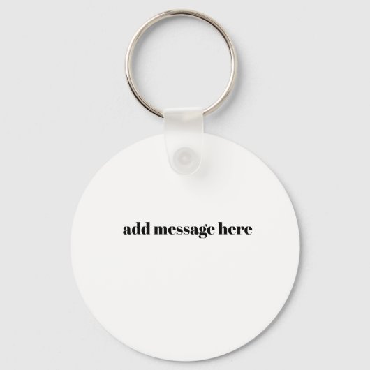 Segen der Rucksäcke Frieden auf Sie Schlüsselanhänger (Rückseite)