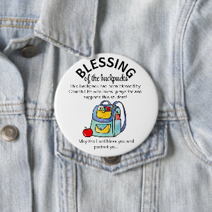 Segen der Rucksäcke Geschenkanhänger Schlüsselanhä Button