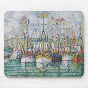 Segen der Thunfisch-Flotte bei Groix, 1923 Mousepad