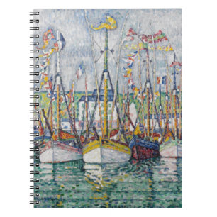 Segen der Thunfisch-Flotte bei Groix, 1923 Notizblock