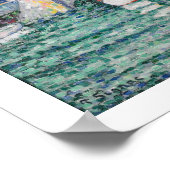 Segen der Thunfischflotte in Groix, 1923 Poster (Ecke)