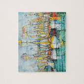 Segen der Thunfischflotte in Groix von Paul Signac Puzzle (Vertikal)