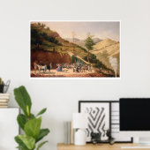 Segen des Bergwerks Enrequita (0106A) Poster (Heimbüro)