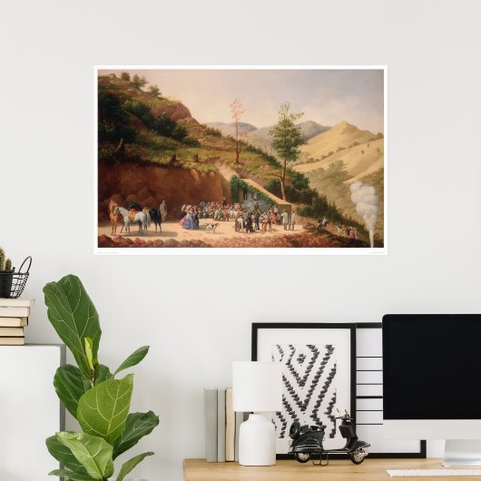 Segen des Bergwerks Enrequita (0106A) Poster (Heimbüro)