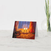 Segen des Friedens Feiertagskarte (Vorderseite)