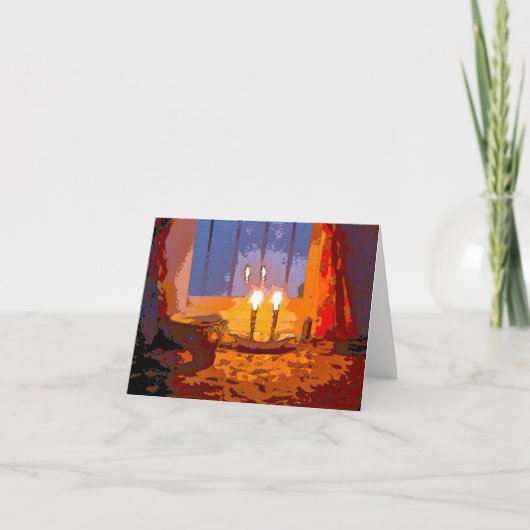 Segen des Friedens Feiertagskarte (Vorderseite)