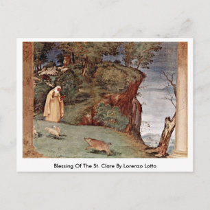 Segen des Hl. Lorenzo Lotto Postkarte