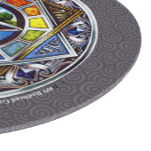 Segen des Runden Tischs für Elemente Schneidebrett (Ecke)